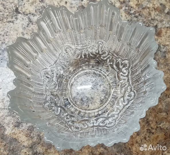 Салатница, пепельница (хрусталь), ваза