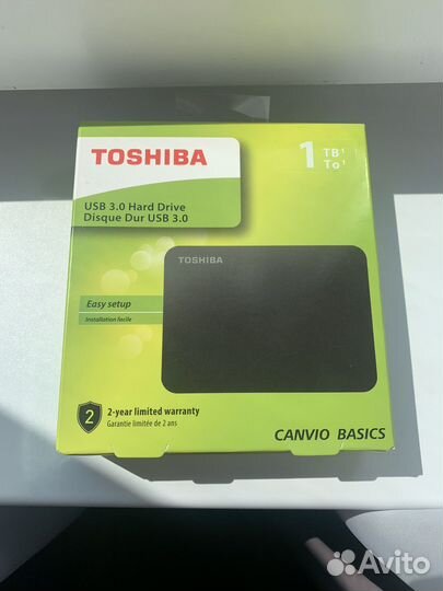 Внешний жесткий диск 1TB HDD Toshiba Canvio Basics