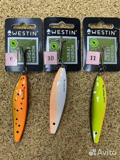 Блесна westin Great Heron, 13,18,22,32 g(оригинал)