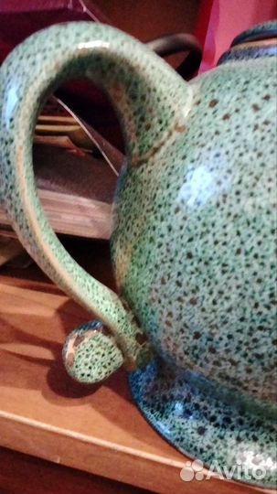 Кофейный набор, глиняный