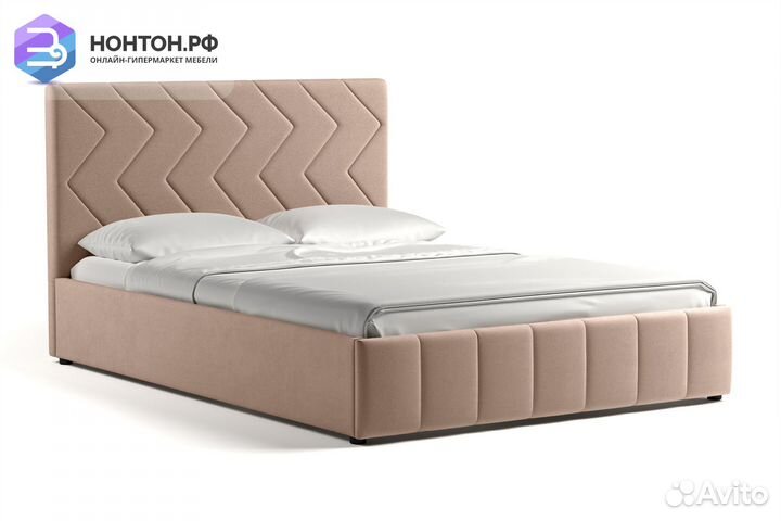 Кровать Милана бежевая