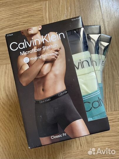 M,L,XL Микрофиб Calvin Klein оригинал Боксеры