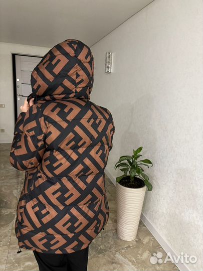 Куртка пуховик женский 48