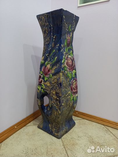 Ваза напольная керамическая