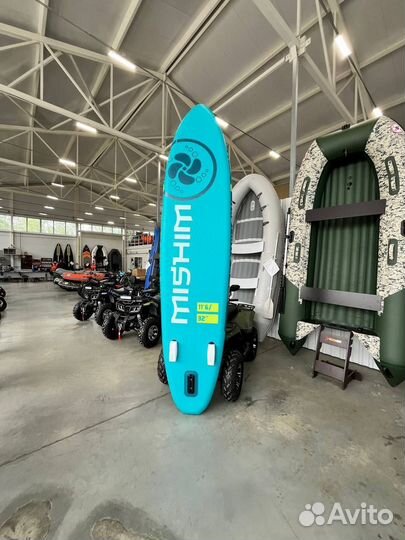 SUP (сап) Доска mishimo PRO-MAX Light Teal 11,6’