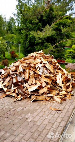 Дрова Береза с доставкой в Выборге