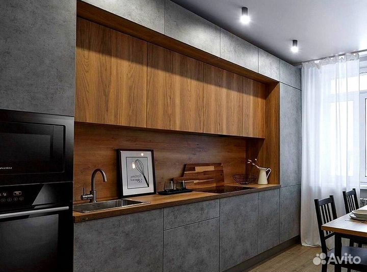 Современный кухонный гарнитур под ключ