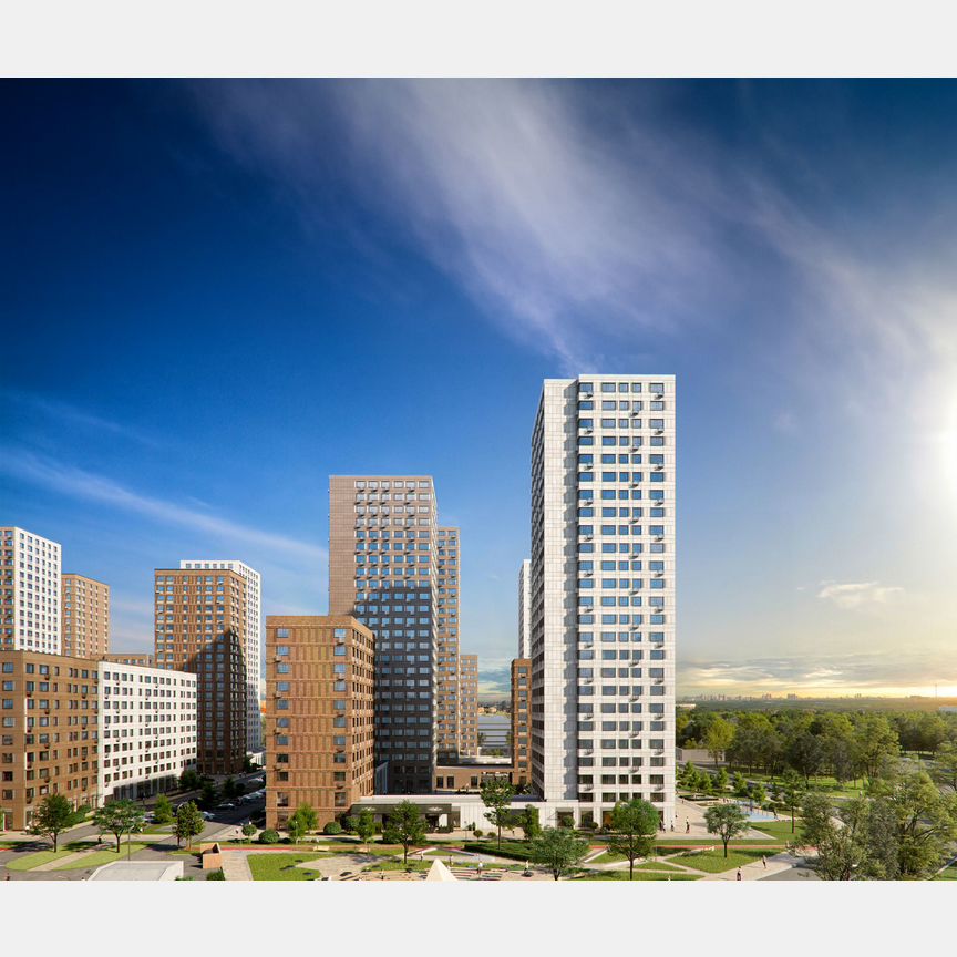 1-к. квартира, 41,4 м², 21/25 эт.