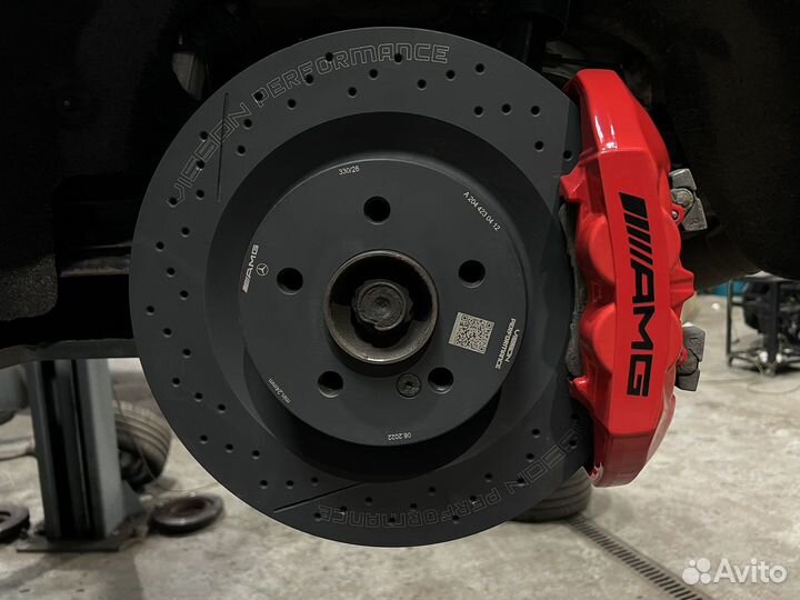 Передние тормозные диски SLK 55 AMG R172