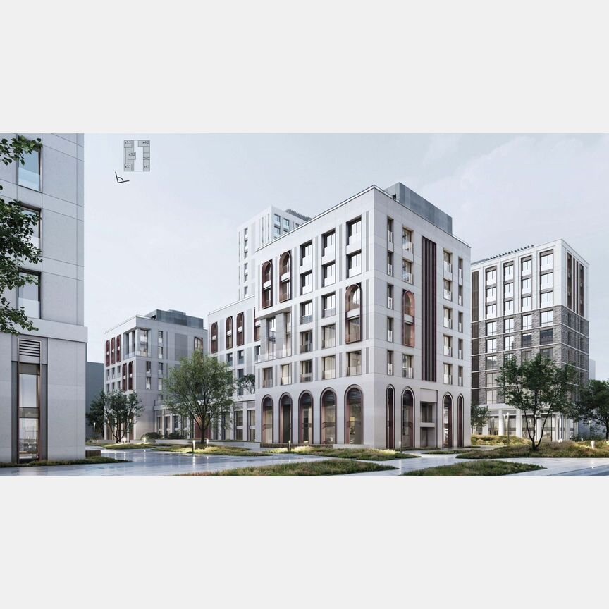 1-к. квартира, 48,5 м², 8/14 эт.