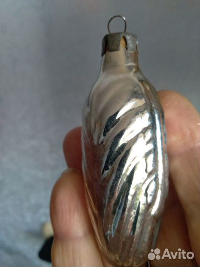 Елочные игрушки СССР стекло