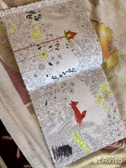 Книга раскраска антистресс