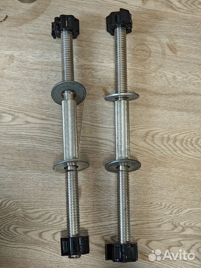 Гриф гантельный (пара) 26мм, быстросъемные зажимы