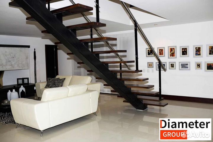 Изготовление угловой лестницы из бука