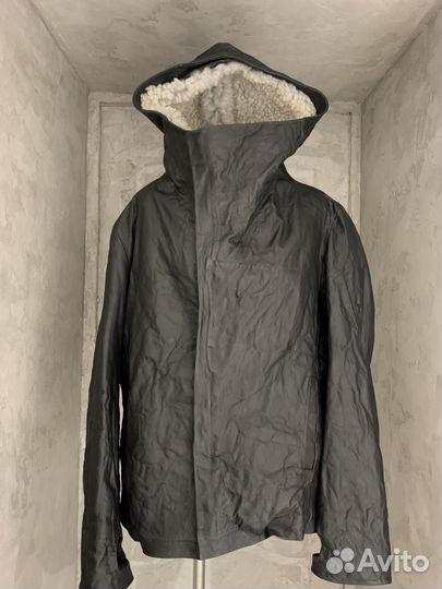 Кожаная куртка с мехом