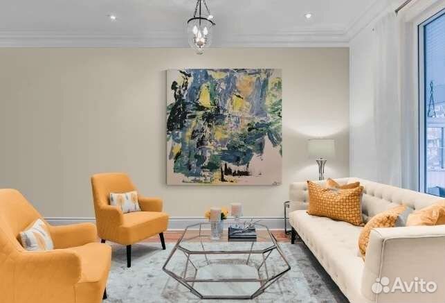 Картина маслом на холсте большая