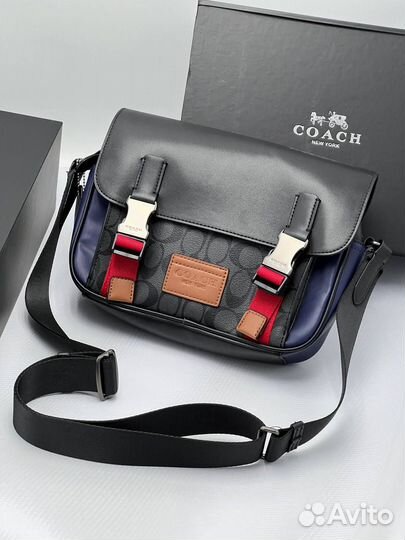 Мужская сумка через плечо coach