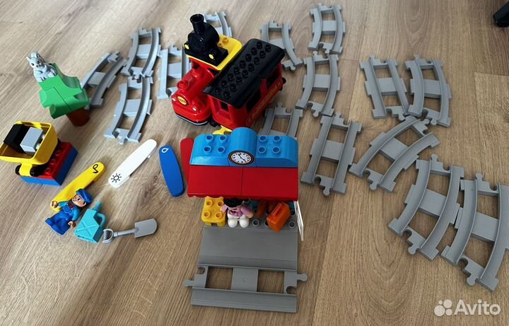 Конструктор lego duplo Поезд на паровой тяге