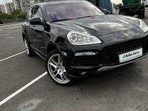 Porsche Cayenne Turbo S 4.8 AT, 2008, битый, 201 500 км, с пробегом, цена 1 700 000 руб.