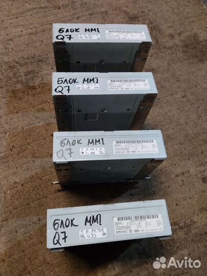 Блок управления радио MMI Audi Q7 Ауди Ку7