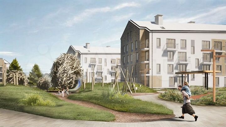 2-к. квартира, 60,2 м², 4/4 эт.