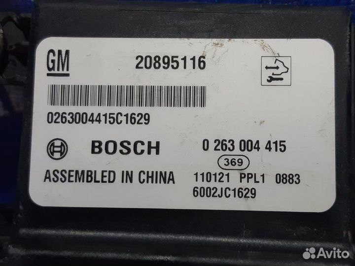 Блок управления парктроником Chevrolet Cruze седан