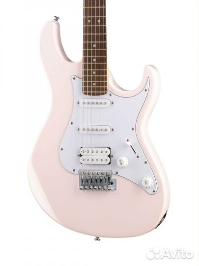 Электрогитара, розовая Cort G200-PPK