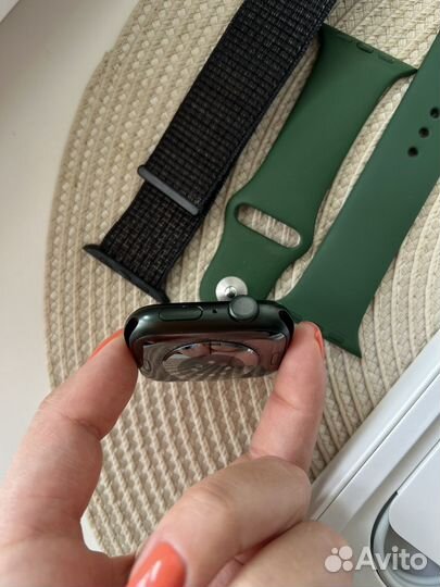 Apple Watch series 7 45 мм Green