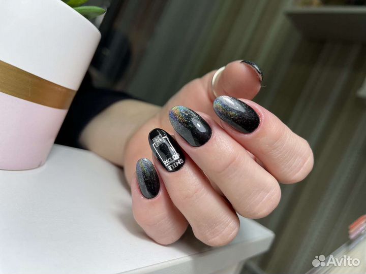 Маникюр педикюр наращивание френч дизайн