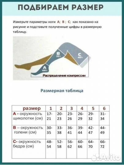 Компрессионные чулки