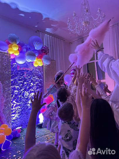 Шоу сладкой ваты