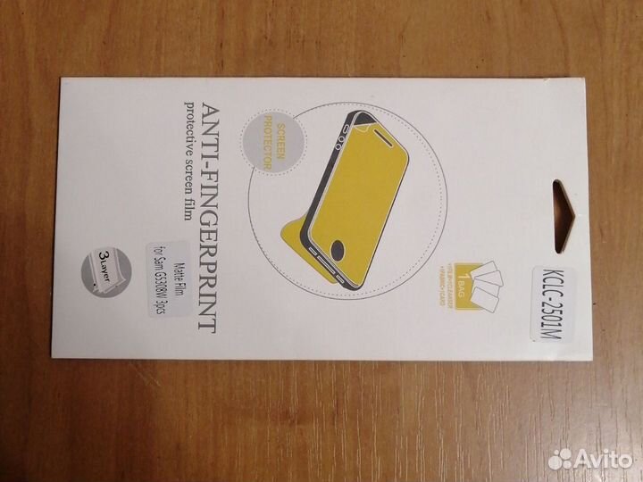Плёнка антибликовая на samsung G530, G531. 3 штуки