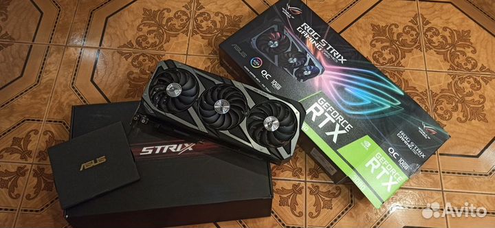 Видеокарта Asus geforce rtx 3080 Rog Strix Gaming