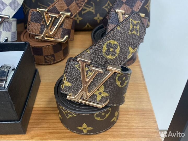 Ремень мужской louis vuitton новый