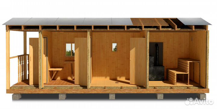 Мобильная баня