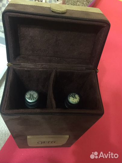 Футляр для переноски двух бутылок плюс штопор спир