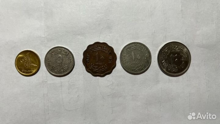 Монеты Египет старые