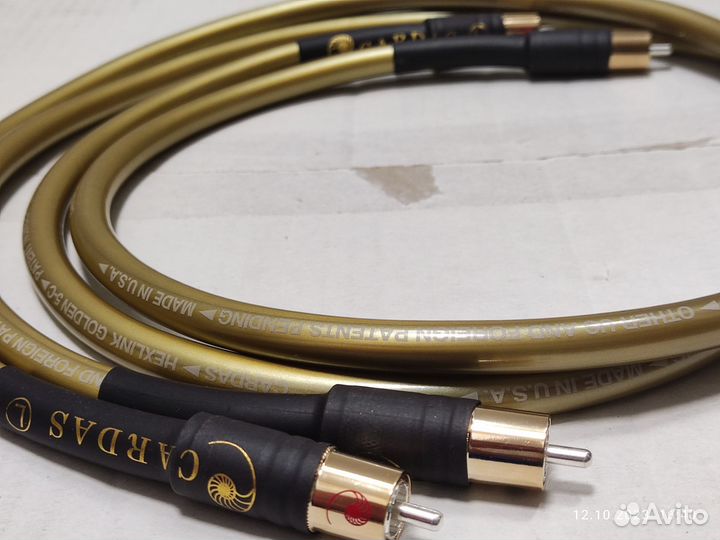Cardas Gold 5 C HI FI RCA 0.75 метр
