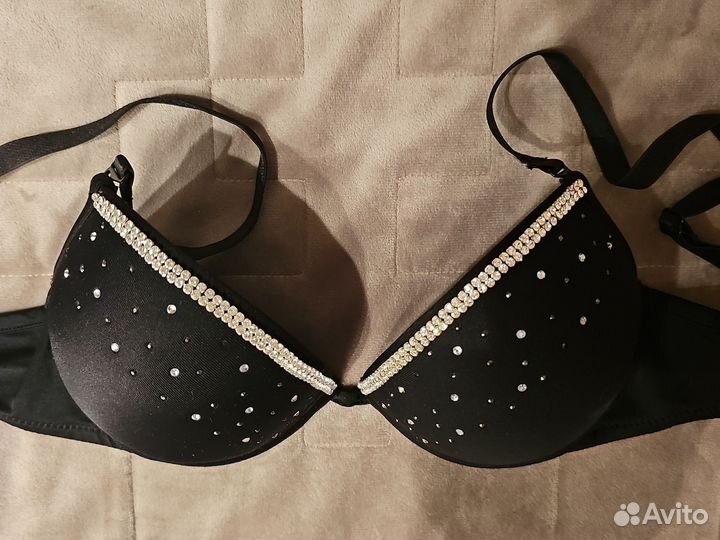 Бюстгальтер с кристаллами Swarowski 34A