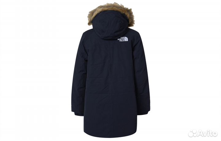 THE north face Down Jacket Women's Navy (L)(64)