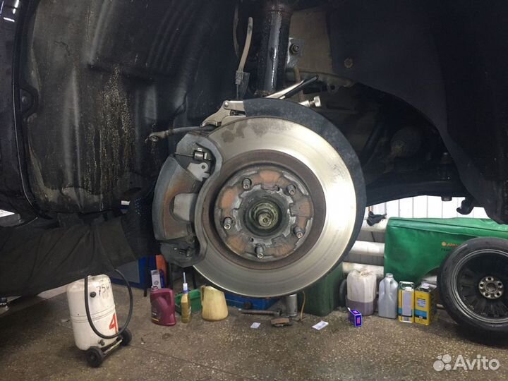 Диски и суппорта toyota camry