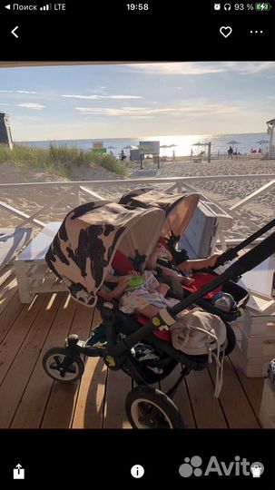 Коляска 2 в 1 bugaboo donkey twins