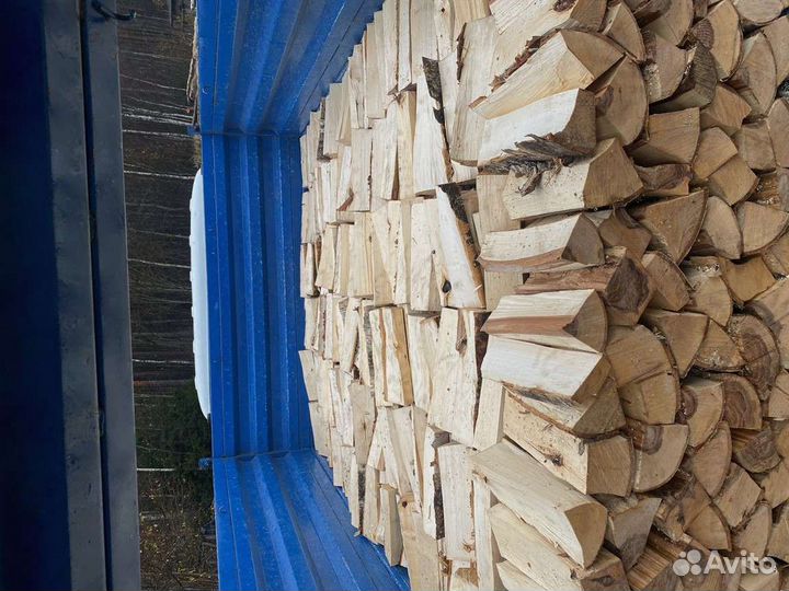 Дрова березовые. Колотые