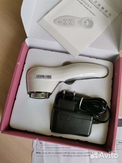 Светодиодный массажер для лица ультразвуковой