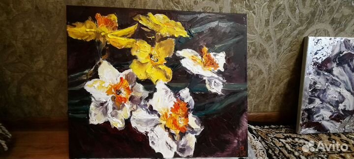 Картина маслом на холсте 