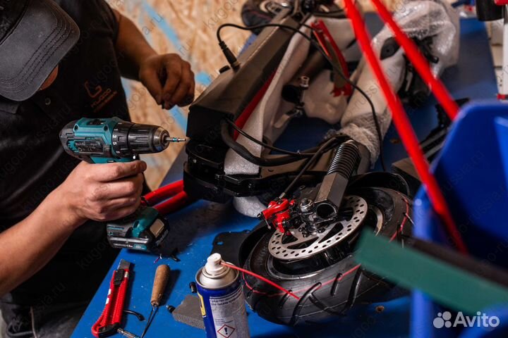 Ремонт электросамокатов, электровелосипедов