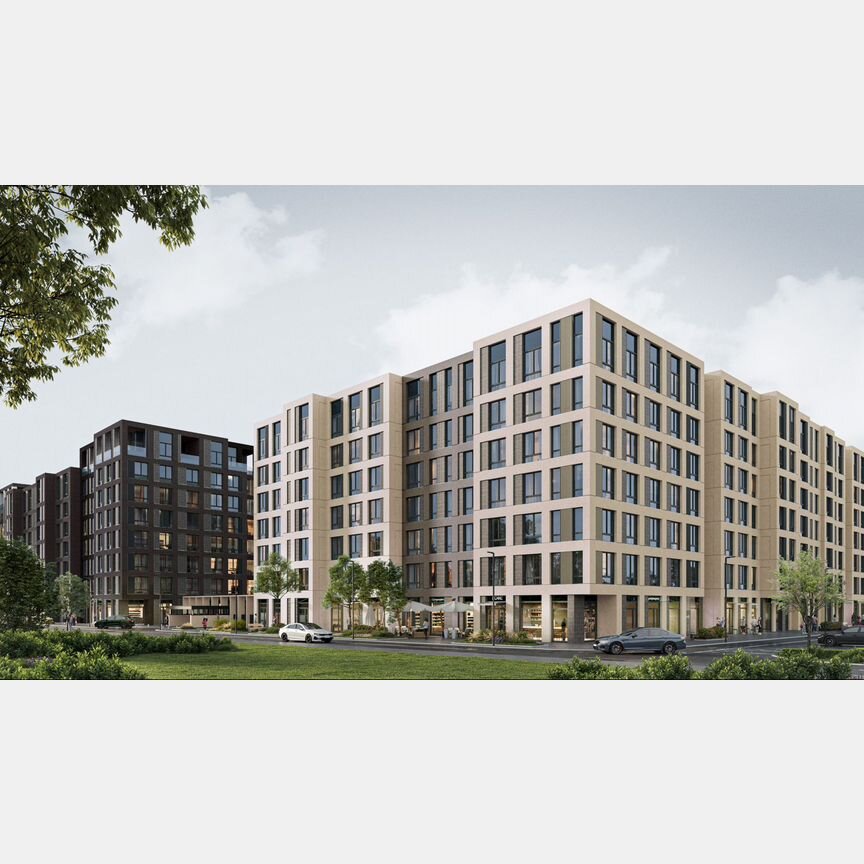 2-к. квартира, 60,2 м², 4/8 эт.