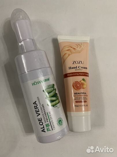 Корейская косметика новая пакетом крем, пенка