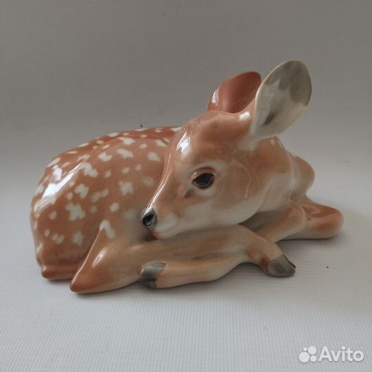 Статуэтка Олененок. лфз. Винтаж