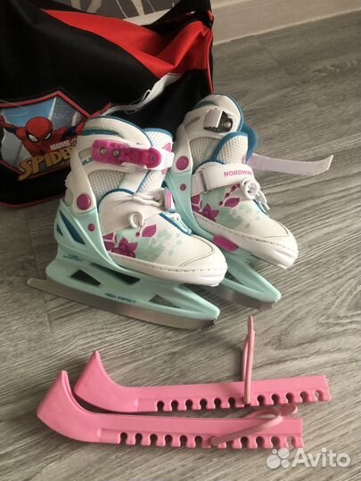 Коньки детские раздвижные 26 31